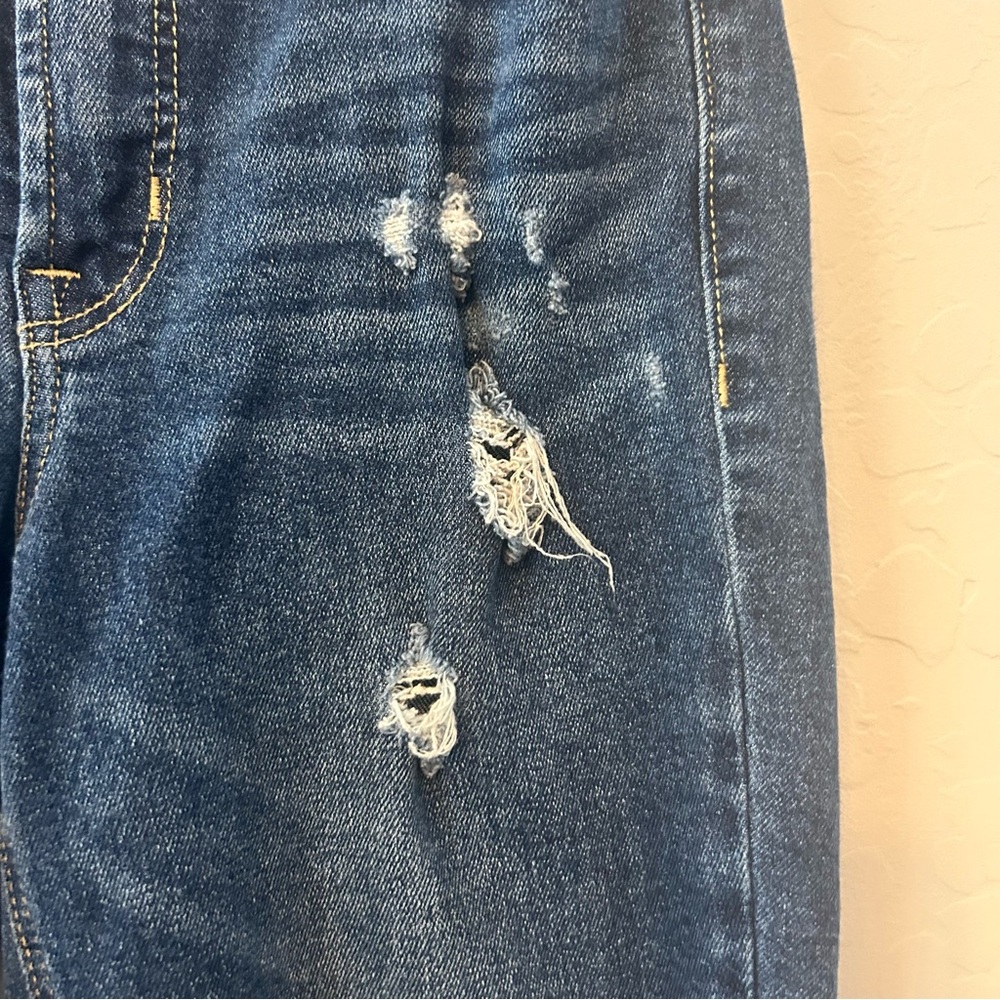Old Navy high rise rockstar super skinny distressed jeans size 4 - Picture 10 of 16